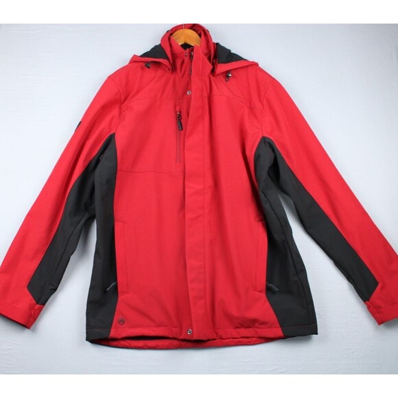 Stormtech H2XTREME Red Performance Vortex Jacket Large Waterproof 5000 mm - Picture 1 of 16